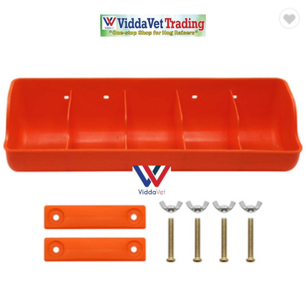 Plastic Piglet Feeder 5 Slot