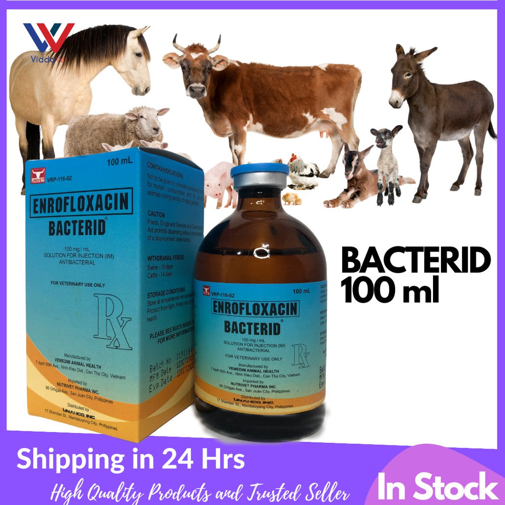 1 bot 100ml Bacterid Unahco Bacterid
