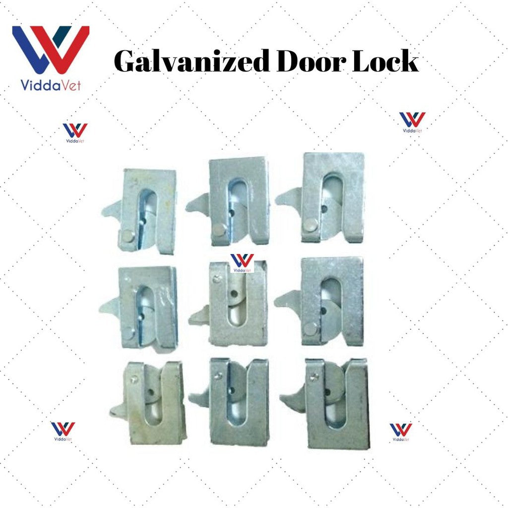 Galvanized Door Lock for Pens 5pcs/10pcs