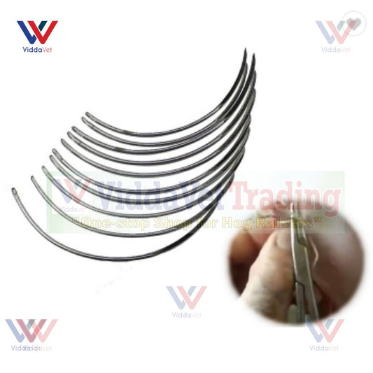 Veterinary Surgical Needles 10pcs