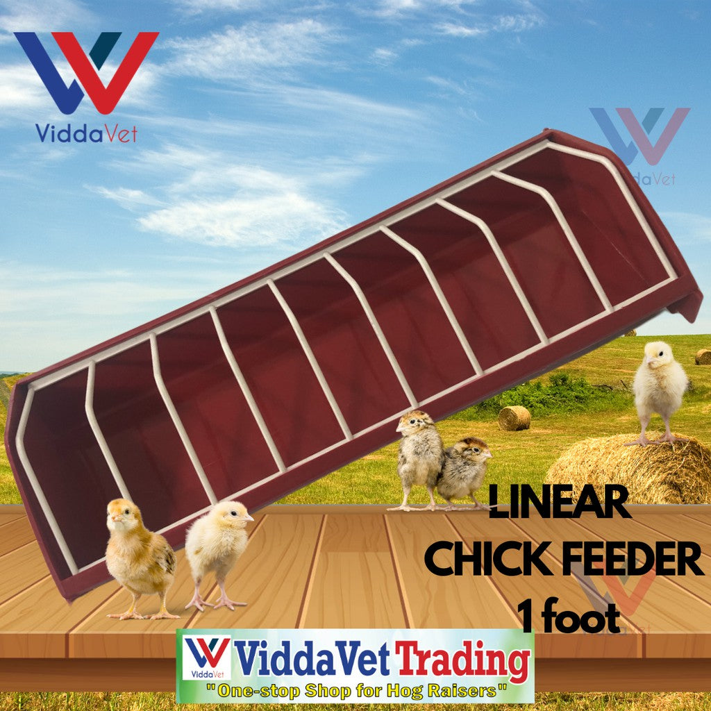 Linear Chicken Feeder