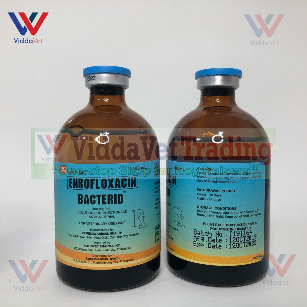 1 bot 100ml Bacterid Unahco Bacterid