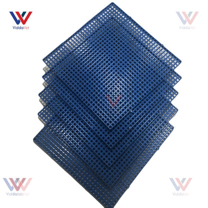 Plastic Matting Heavy Duty Blue 2x2