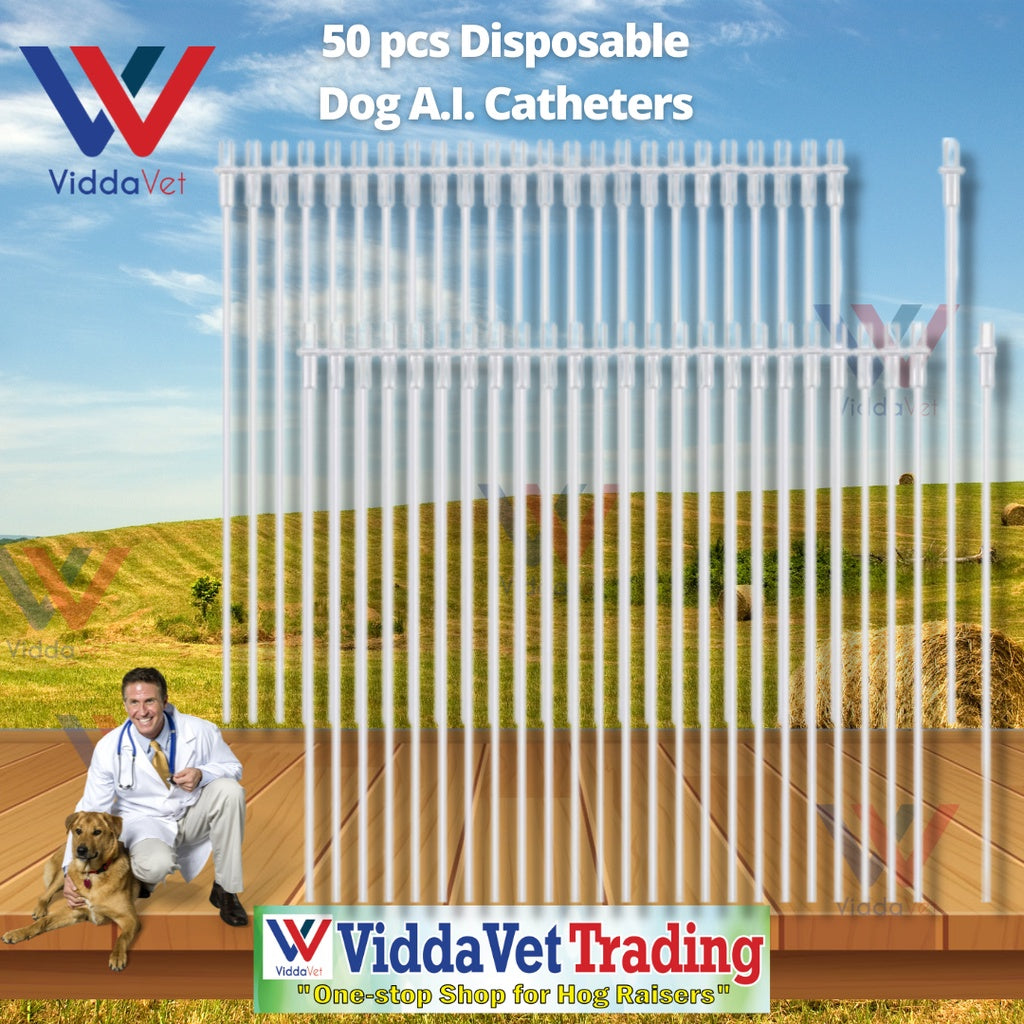 Disposable Artificial Insemination Dog Catheter 50pcs