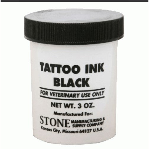 Viddavet-Tattoo Ink - Stone 3oz Tattooing paste for swine, cattle and sheep