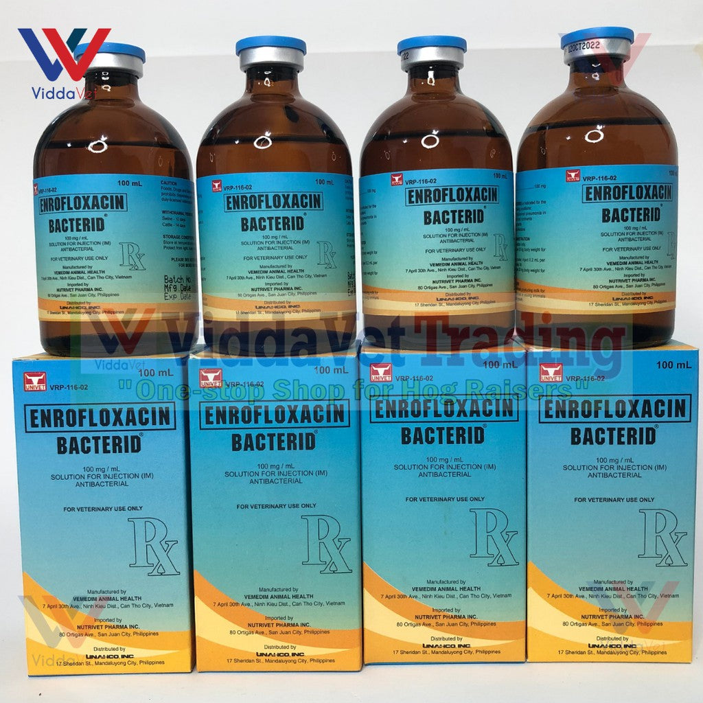 1 bot 100ml Bacterid Unahco Bacterid