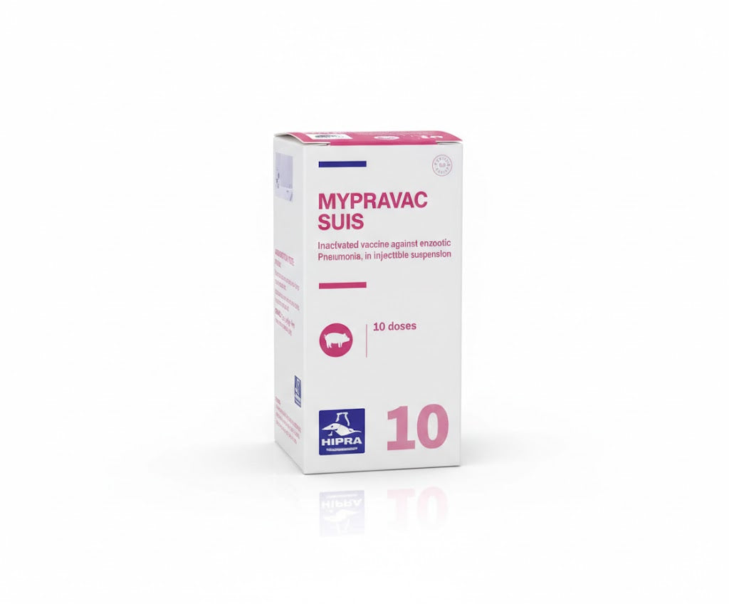 Mypravac Suis 10 Dose - Mycoplasma Vaccine for Swine