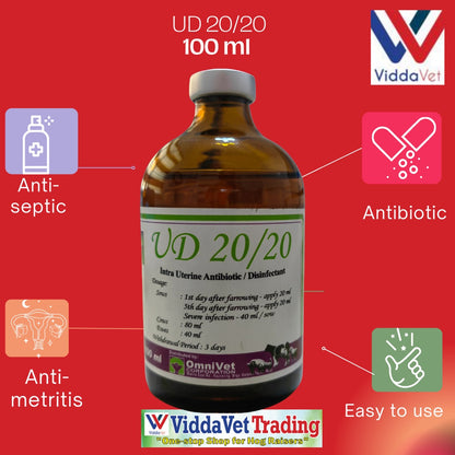 UD 20/20 Intra-uterine Antibiotic / Disinfectant