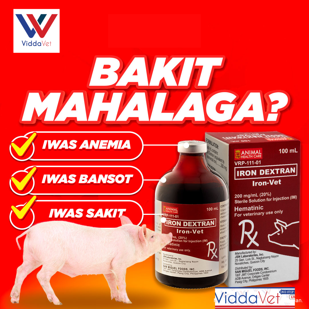 BMEG Bundle Alamycin Iron-Vet 100ml + Alamycin LA 100ml + Norovit 100ml + Freebies