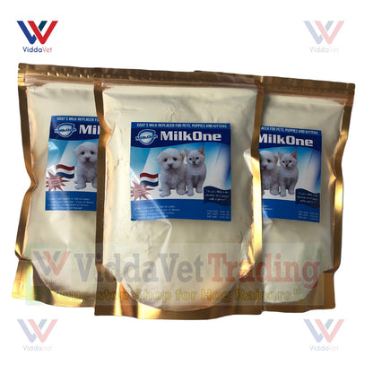 [Sulit Pack] 500 grams Milk One Goats Milk Replacer for pets puppies puppy cats dogs goat milk 500-g