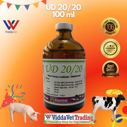 UD 20/20 Intra-uterine Antibiotic / Disinfectant