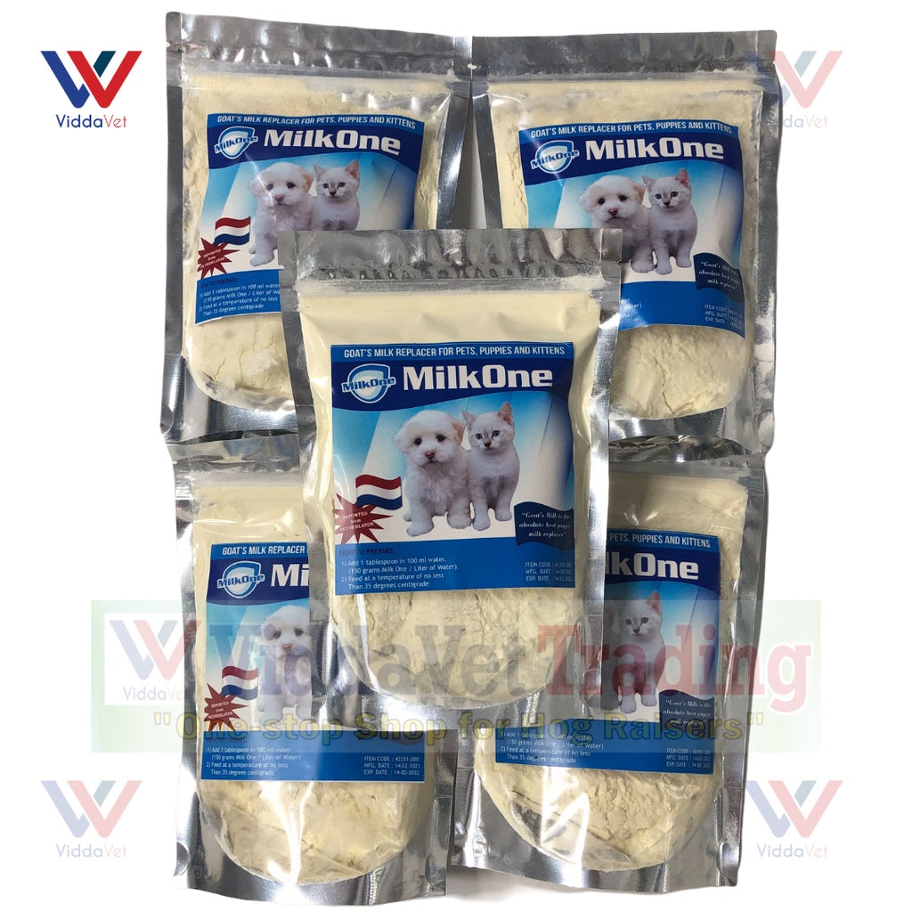[VIDDAVET] 200grams Milk One Goats Milk Budget Pack Replacer for puppies puppy milk newborn replacer