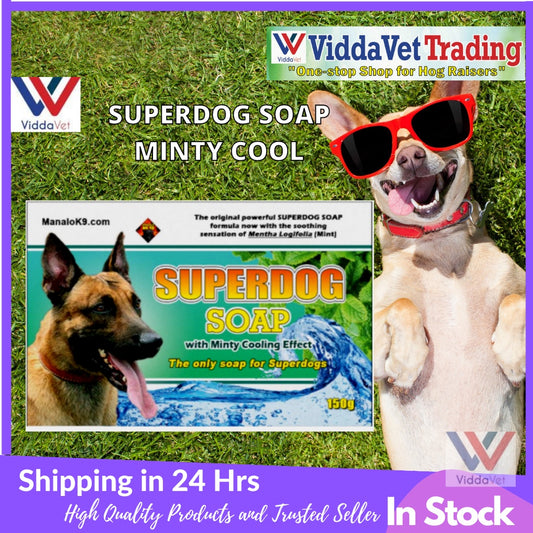 Superdog Soap Minty Cool 150g