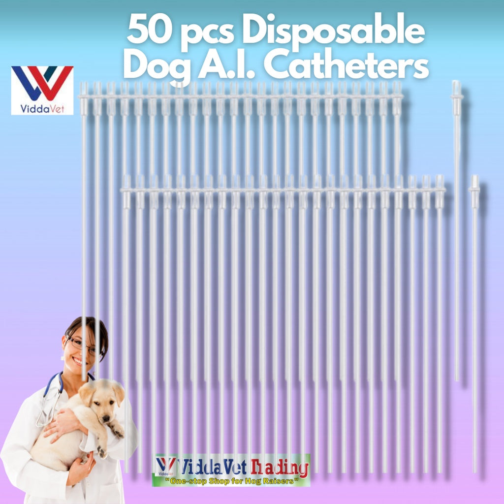 Disposable Artificial Insemination Dog Catheter 50pcs