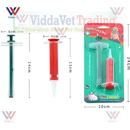 Pet Syringe Liquid or Pill Dispenser 2pcs