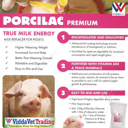 Porcilac Piglets Milk Replacer (500g/1 kilo)