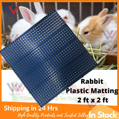Plastic Matting Heavy Duty Blue 2x2