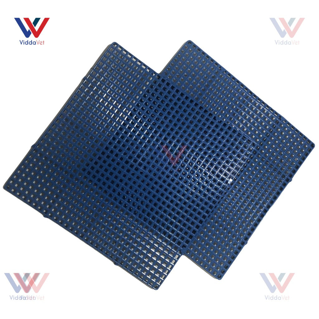 Plastic Matting Heavy Duty Blue 2x2