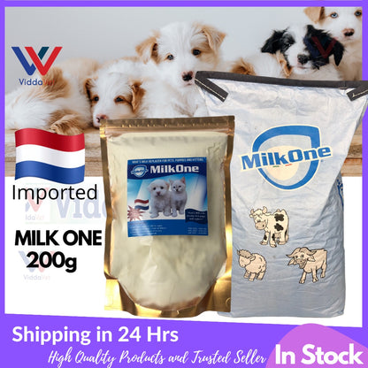 [VIDDAVET] 200grams Milk One Goats Milk Budget Pack Replacer for puppies puppy milk newborn replacer