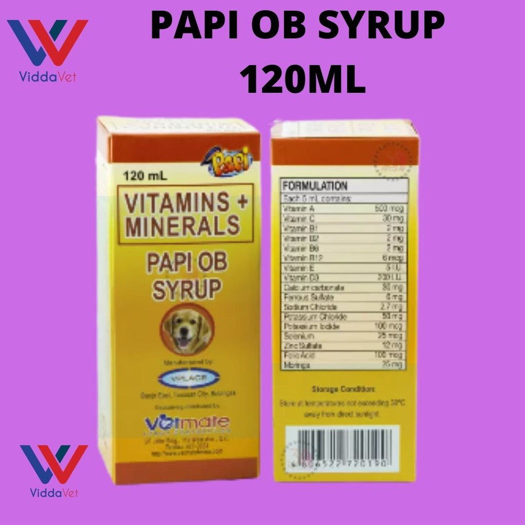 Papi OB Syrup 120ML