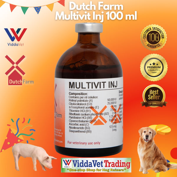 Multi-Vit Injection 100ml - Complete Livestock Vitamin Solution ...