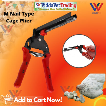 Hog Ring Cage Plier Type M