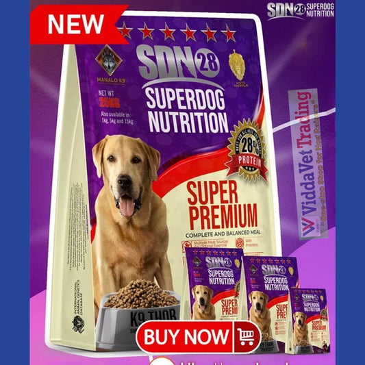 SDN 28 SuperDog Nutrition 15kgs
