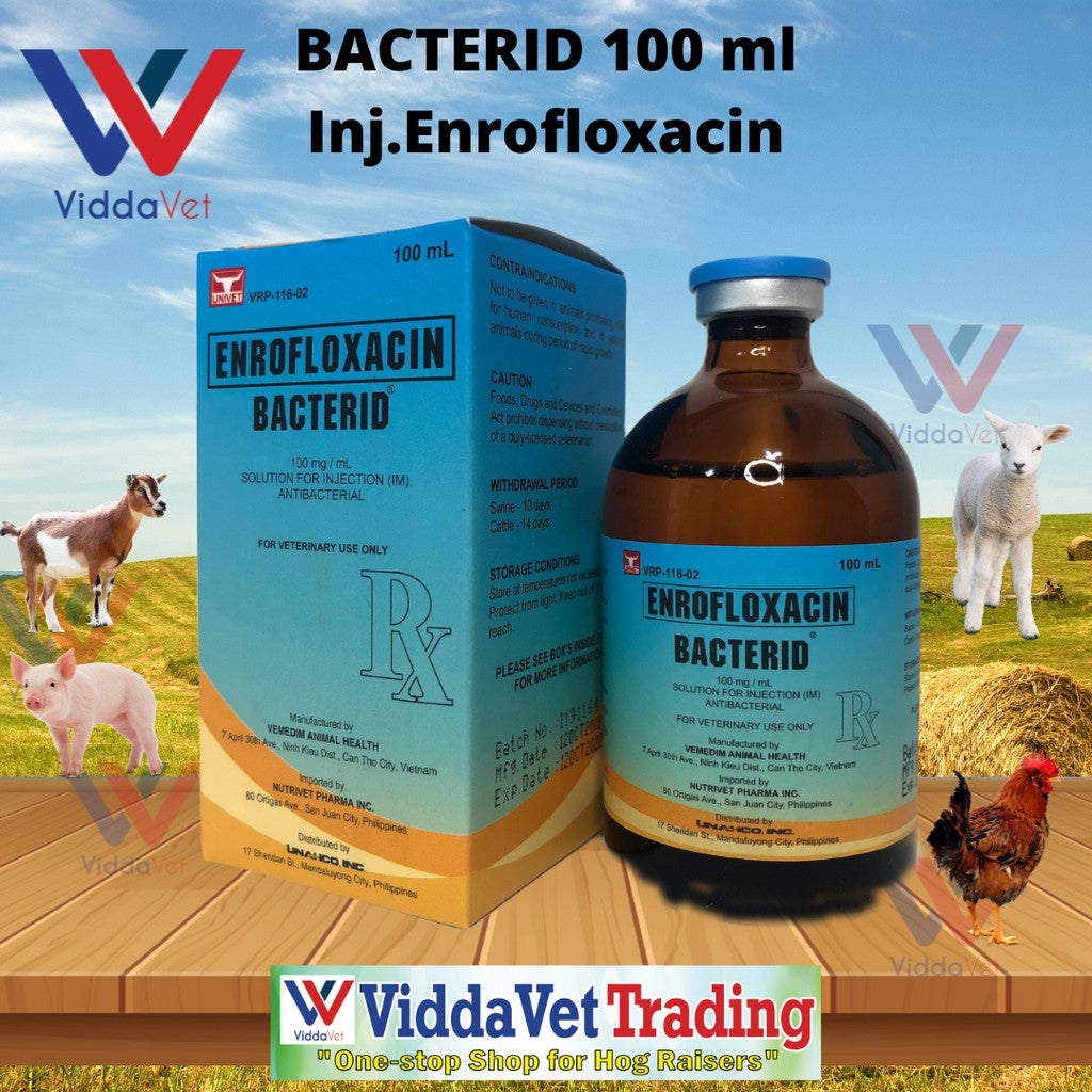 1 bot 100ml Bacterid Unahco Bacterid