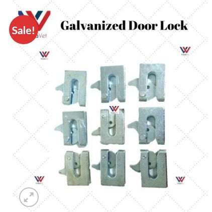 Galvanized Door Lock for Pens 5pcs/10pcs