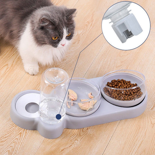 3 in 1 Automatic Pet Feeder and Drinker