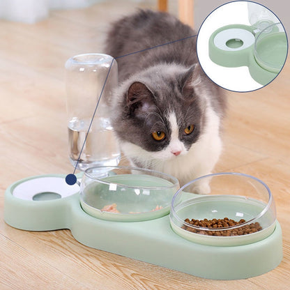 3 in 1 Automatic Pet Feeder and Drinker