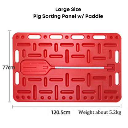 Pig Sorting Panel with Paddle (Small/Medium/Large)