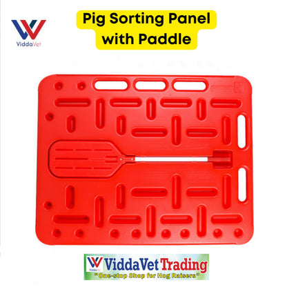 Pig Sorting Panel with Paddle (Small/Medium/Large)