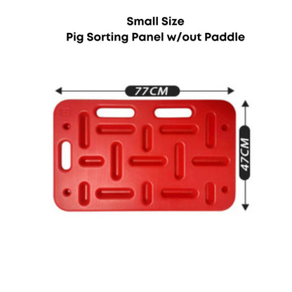 Pig Sorting Panel with Paddle (Small/Medium/Large)