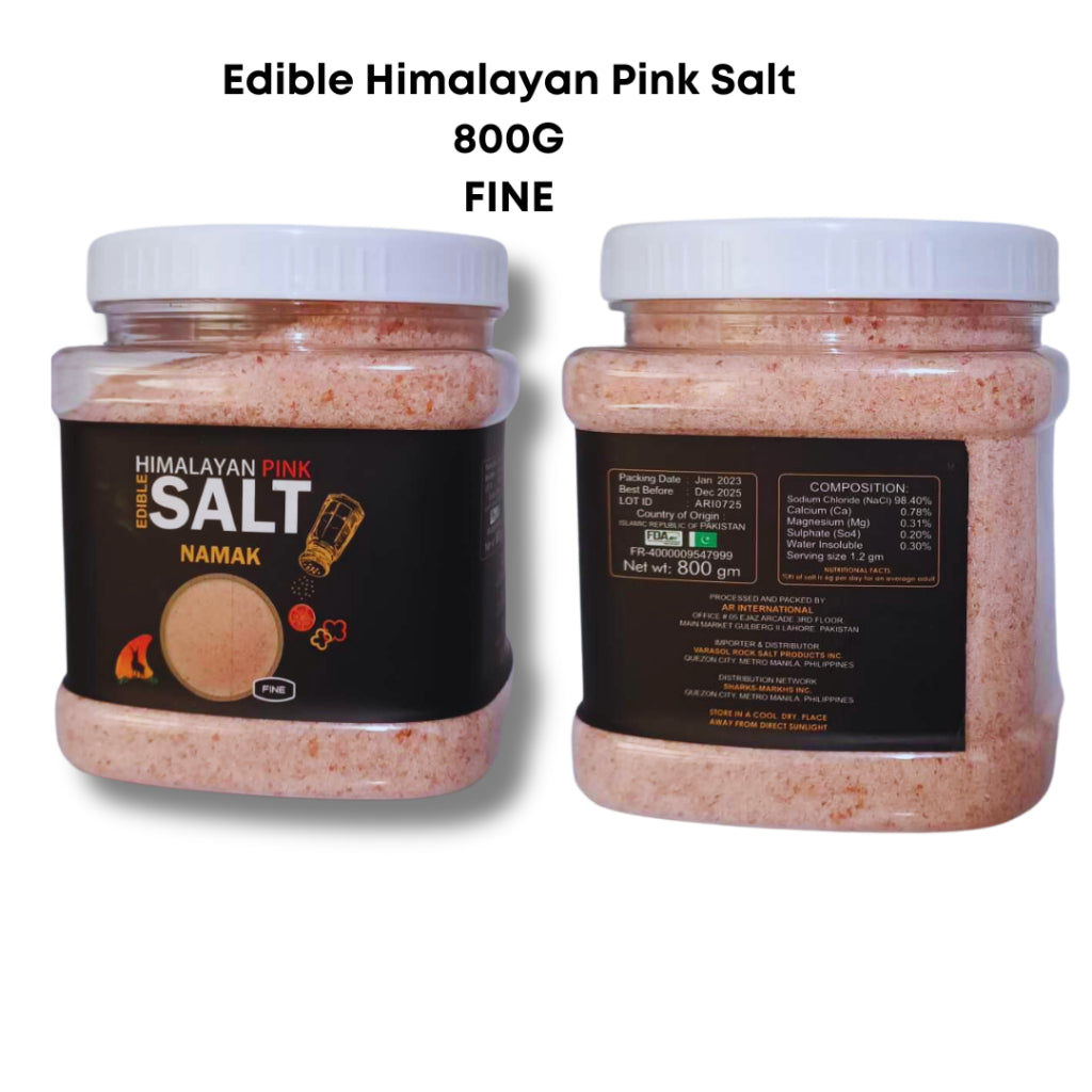 Edible Himalayan Fine Pink Salt 800g
