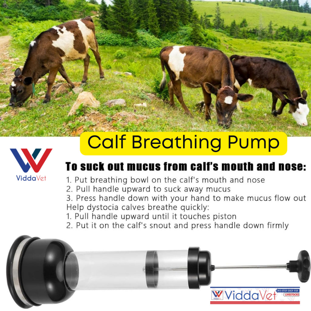 Calf Rebreathing Pump Plastic Steel