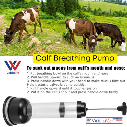 Calf Rebreathing Pump Plastic Steel
