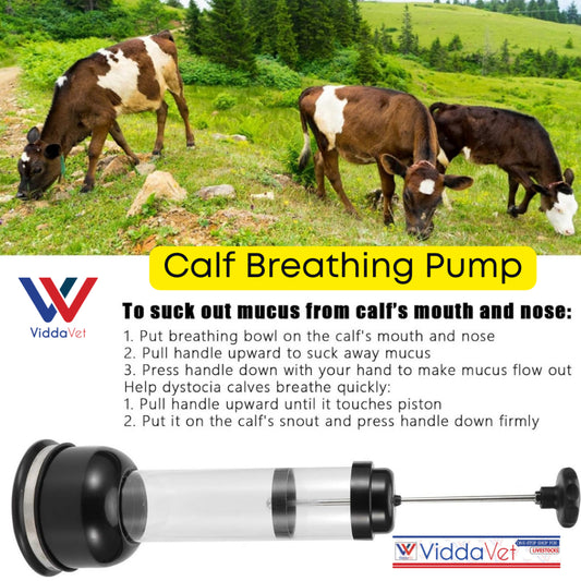 Calf Rebreathing Pump Plastic Steel
