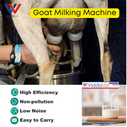 Goat Milking Machine Automatic Vacuum Pump Milker 5L