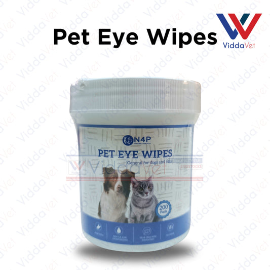 N4P Pet Eye Wipes