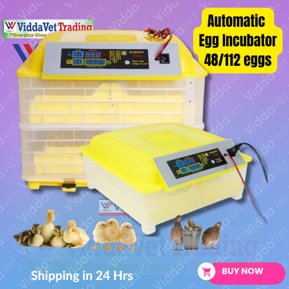 Automatic Egg Incubator 48/112