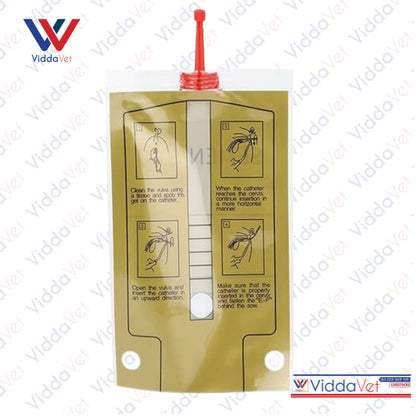 Pig Artificial Insemination Bag 100ML Boar Semen Collection 10pcs