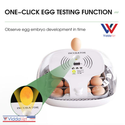 Automatic Egg Incubator 16 Eggs Capacity