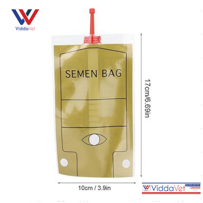 Pig Artificial Insemination Bag 100ML Boar Semen Collection 10pcs