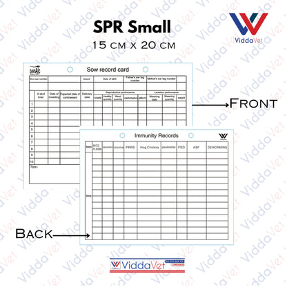 Sow Performance Card PVC