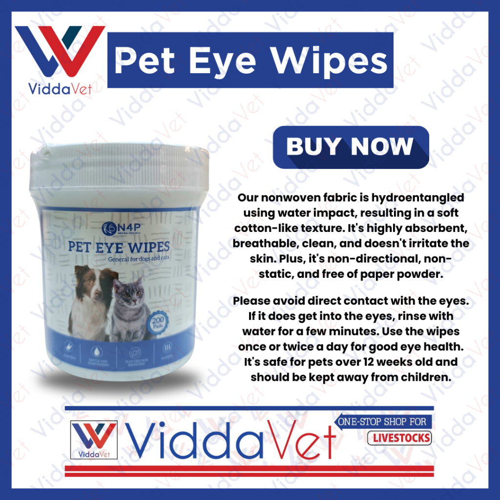 N4P Pet Eye Wipes