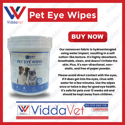 N4P Pet Eye Wipes