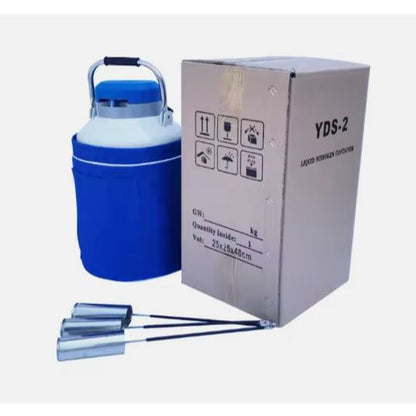 Liquid Nitrogen Container Tank 2L