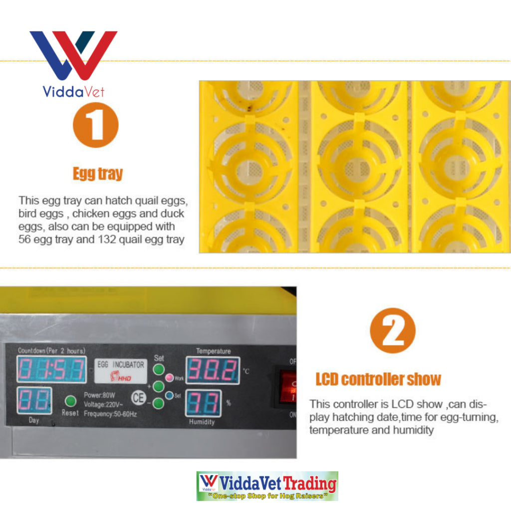 Automatic Egg Incubator 48/112