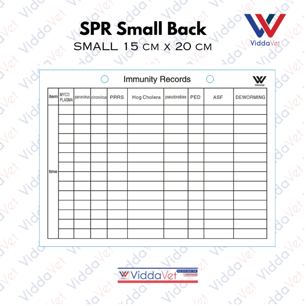 Sow Performance Card PVC